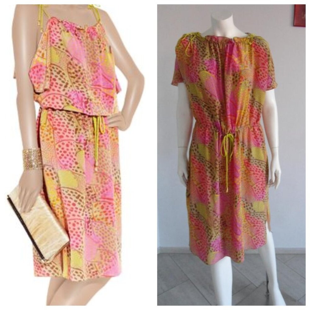 NWT ALBERTA FERRETTI Very Beautiful Silk Dress